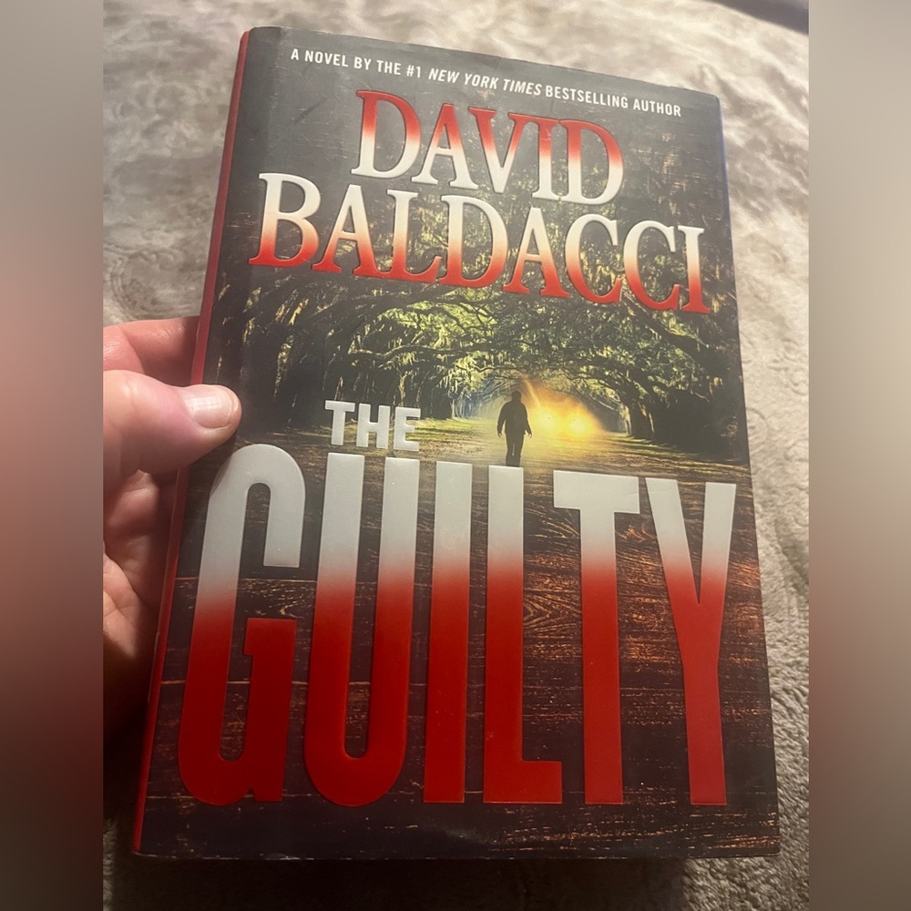 David Baldacci The Guilty Hardback book Novel .